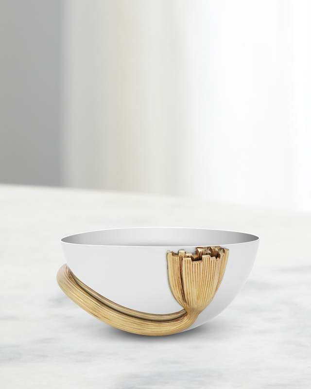 Deco Leaves Small Bowl